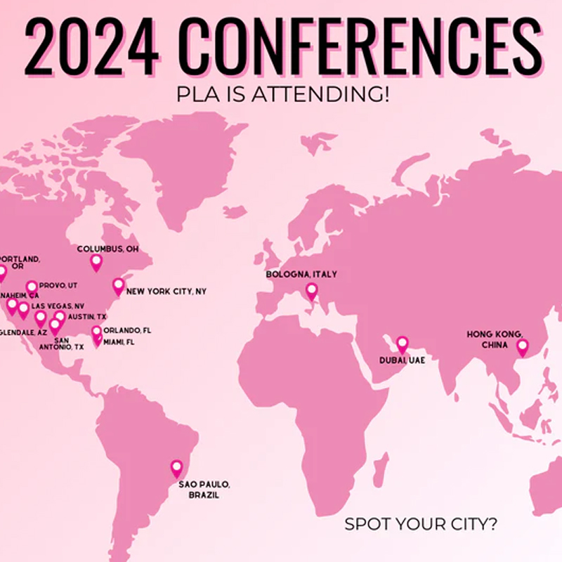 PLA 2024 szépségápolási események és konferenciák